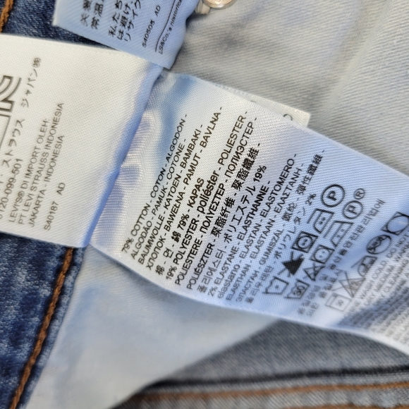 Levi's Jean Shorts Sz 18w - Picture 6 of 10